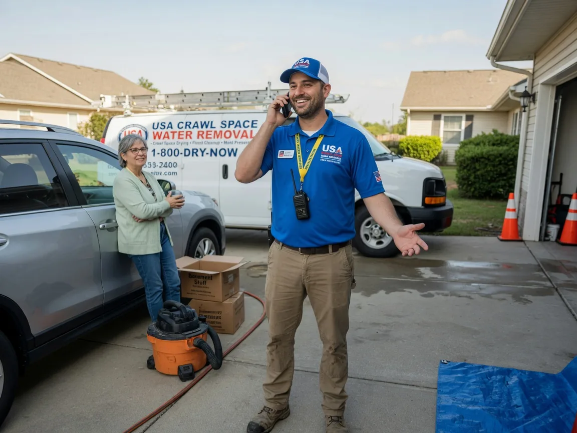 Crawl Space Water Removal Oak, NE FAQs